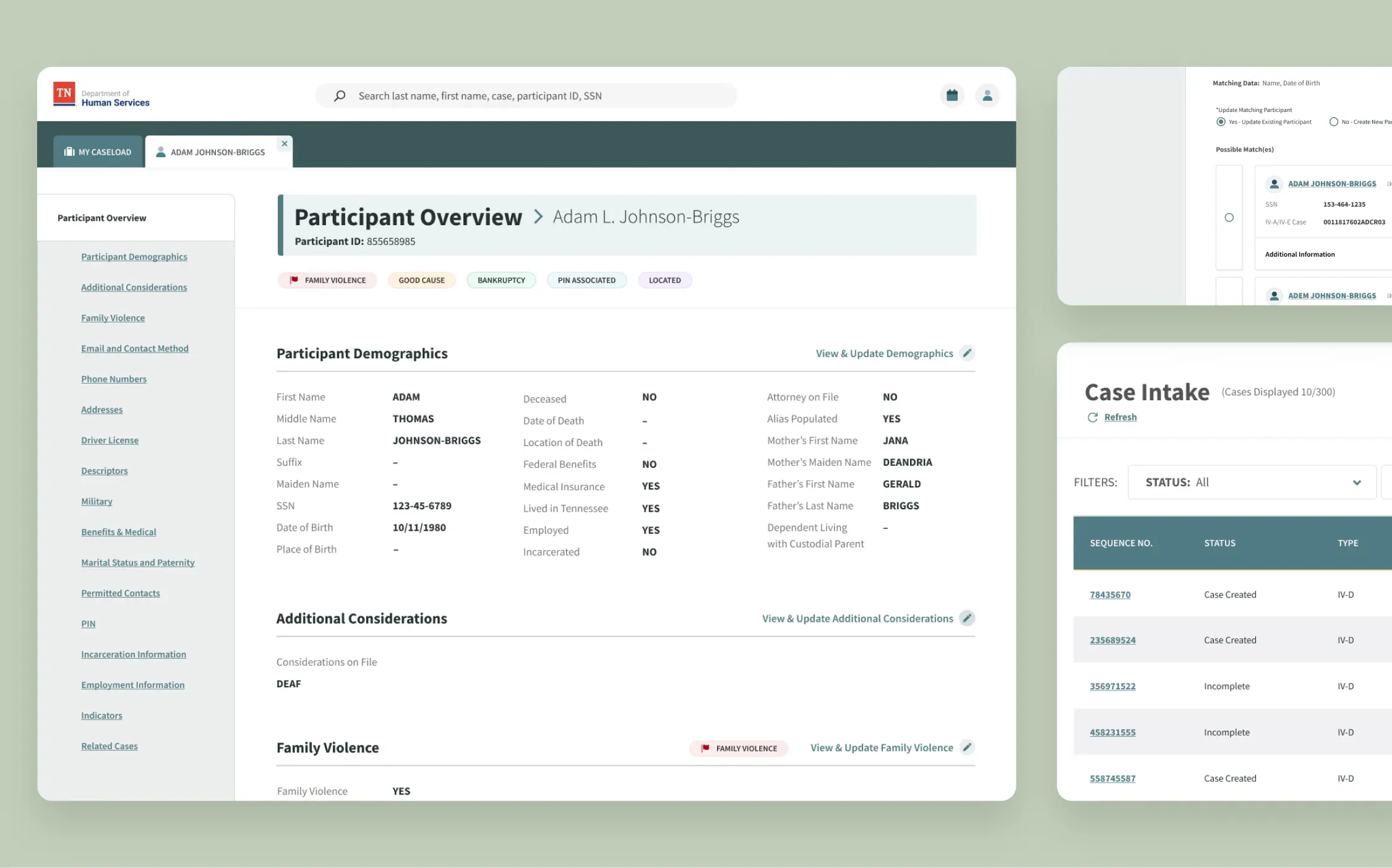 State of Tennessee case-study.