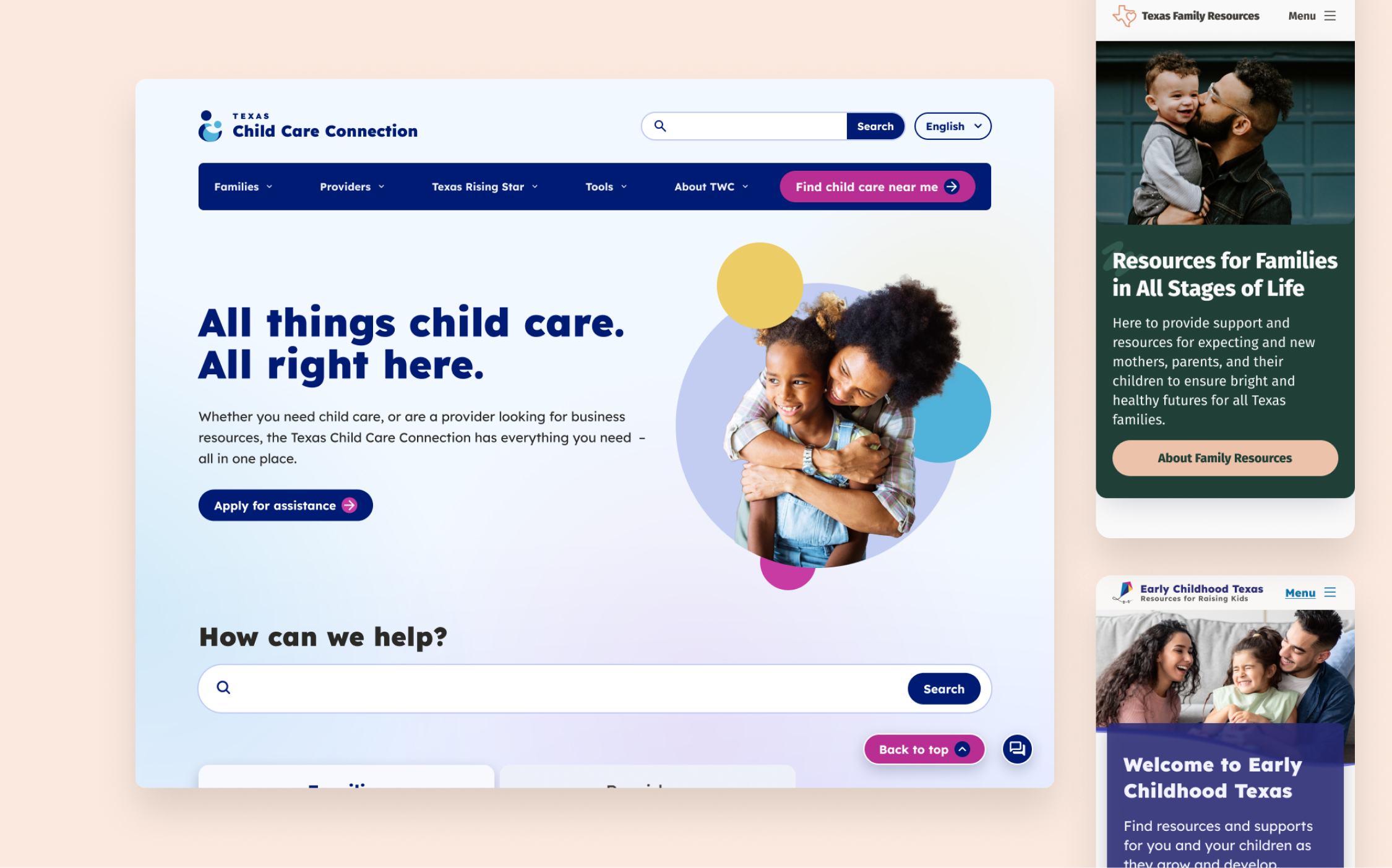 Texas website modernizations