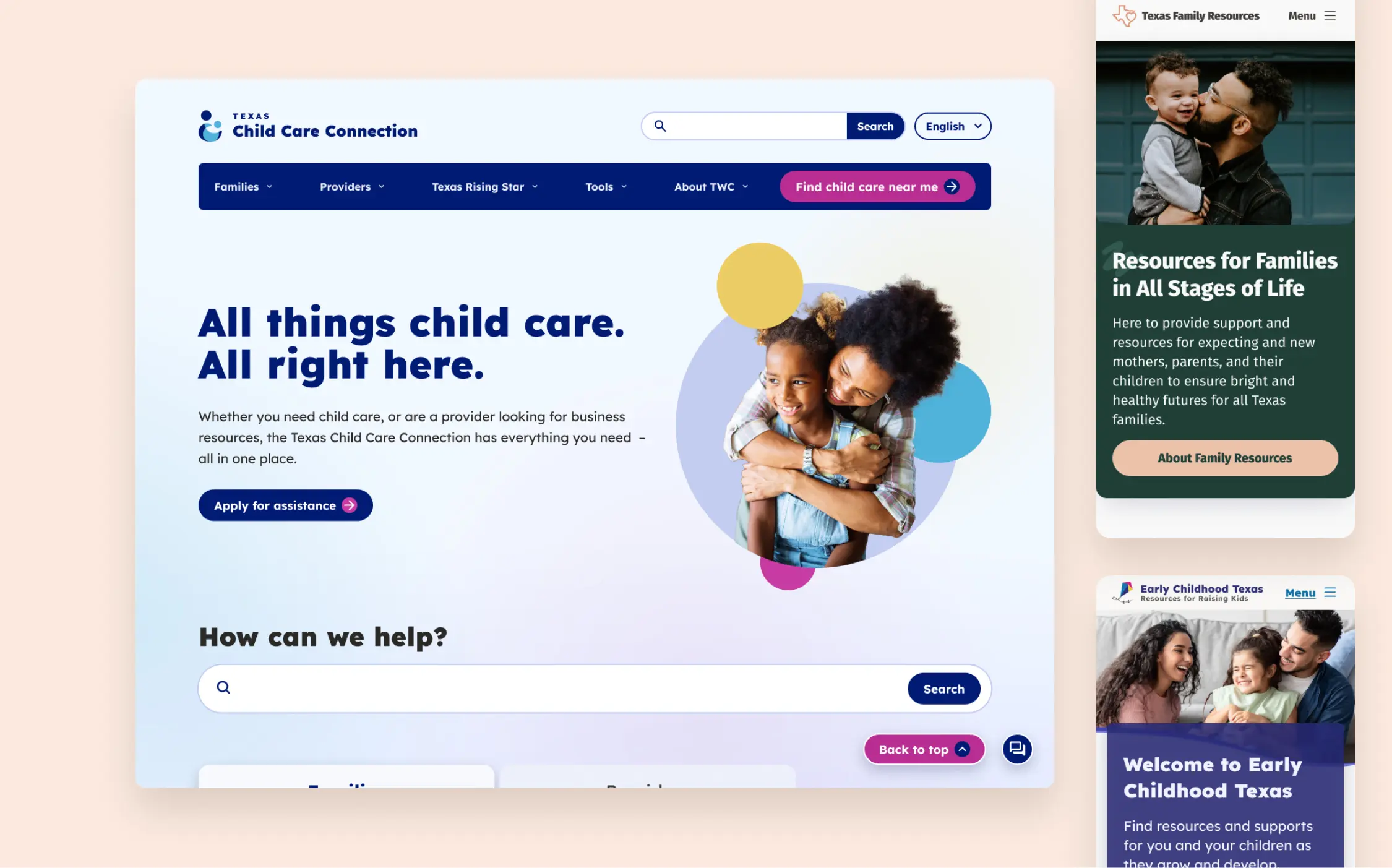 Texas website modernizations case-study.